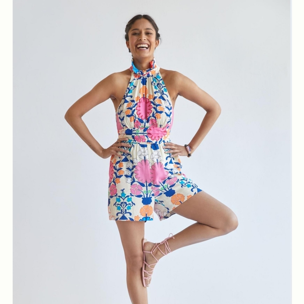 Anthropologie Plenty Romper